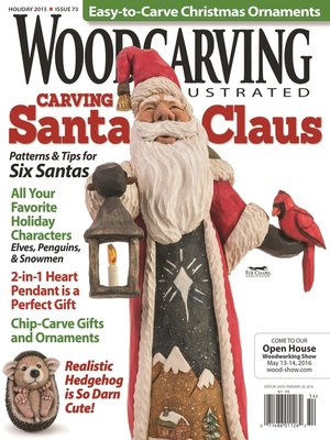 cover image of Woodcarving Illustrated Issue 73 Holiday 2015